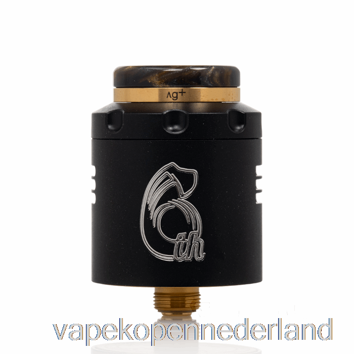 Vape Nederland Hellvape Dead Konijn V3 24mm Rda [6e Verjaardag] Zwart Goud